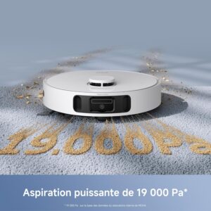 Mova E40 Ultra, robot aspirateur laveur avec station tres autonome
