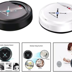 ReachMall robot aspirateur silencieux, pratique pour poils d&rsquo;animaux