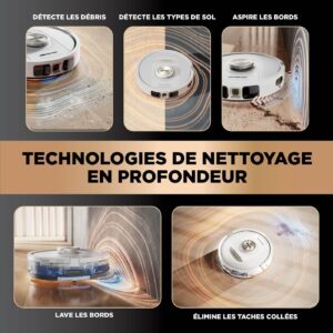 Shark PowerDetect, robot aspirateur laveur avec station tres autonome