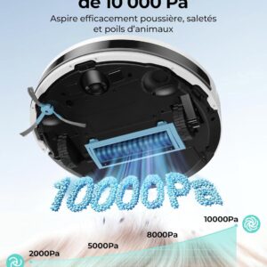 Redroad E2, robot aspirateur pour les foyers avec animaux