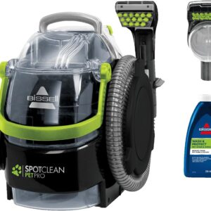 BISSELL SpotClean Pet Pro, Shampouineuse Canapé, Moteur Puissant de 750W, Idéal pour les Propriétaires d'Animaux, Nettoyeur pour Tapis, Moquettes, Meubles, Tissus, Voiture & Plus Encore, 15585