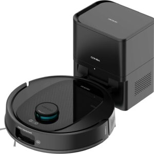 Cecotec Robot Aspirateur et Laveur de Sols avec Base d'Auto-vidage et IA Conga Y80 X-Treme. Navigation Laser et Intelligence Artificielle, 13000Pa, Base de 2,5L, Autonomie jusqu'à 220m²,App 3.0