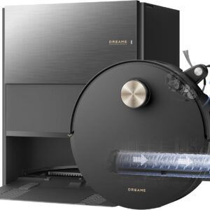 dreame Aqua10 Roller Robot Aspirateur avec Lavage AquaRoll, Protection de Rouleau, Évitement des Obstacles, Vidage Automatique, Nettoyage Automatique, 30 000 Pa et Brosse Démêlante