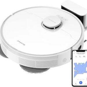 dreame L10s Pro Gen 3 Robot Aspirateur, 13 000 Pa, Système de Lavage des Sols DuoScrub, Serpillière à Levage Automatique de 7 mm, Puissant Nettoyage des Tapis/Moquette, Batterie 5 200 mAh