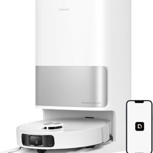DREAME L10s Ultra Gen 2 Robot Aspirateur Laveur 10 000 Pa, Technologie MopExtend RoboSwing, Base Entièrement Automatique, Mode Animaux, 32 réglages de niveau d'eau, Système de lavage des sols DuoScrub