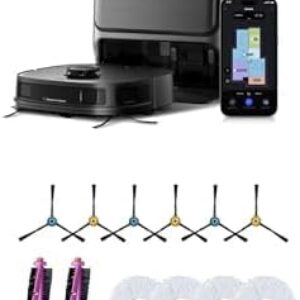 EUREKA Bundle of J12 Ultra Robot Aspirateur Laveur avec Station