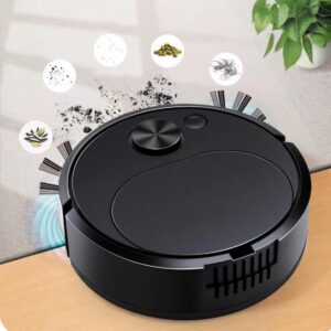 Générique Robot Aspirateur Laveur 3 en 1 USB pour petits espaces