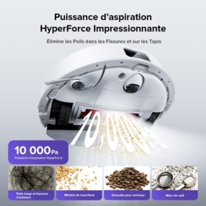 Roborock Q10 S5, robot aspirateur laveur taillé pour les sols mixtes