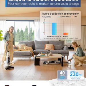 Tineco Floor One Stretch S6, robot aspirateur laveur pour les recoins