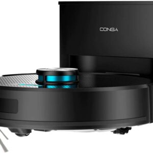 Cecotec Conga Y50 X-Treme, robot aspirateur laveur avec station autonome