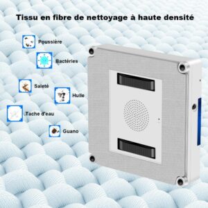LIECTROUX YW509, robot aspirateur laveur pour les vitres en hauteur