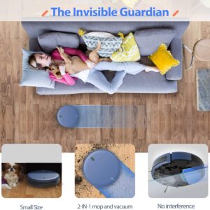 Omeser robot aspirateur laveur pour animaux au quotidien