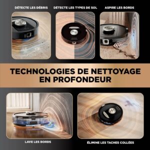 Shark PowerDetect, robot aspirateur laveur avec station tres autonome