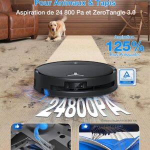 ECOVACS T80S Omni, robot aspirateur laveur avec station bien pense
