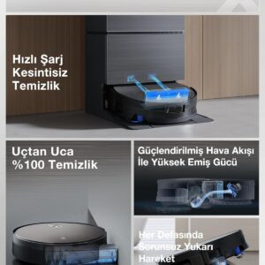 ECOVACS DEEBOT X11 Pro Omni, robot aspirateur laveur a eau chaude