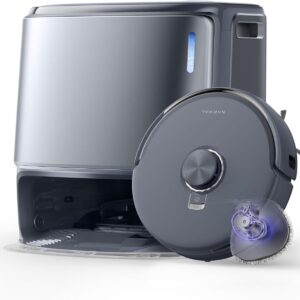 NARWAL Freo Z10 Ultra Robot Aspirateur Laveur, Balai Intelligent 18000Pa - Extension Serpillère Dynamique, Système Anti-Enchevêtrement, Nettoyage Humide/Sèche, Station Tout-en-Un
