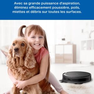 Tapo RV20Max Plus, robot aspirateur laveur avec station discret et endurant