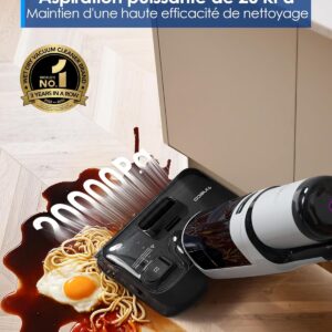 Tineco Floor One i5 Stretch, robot aspirateur laveur pour sols bas