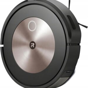 iRobot Roomba Combo j5 (j5176) - Robot Aspirateur Laveur 2en1, connecté WiFi – Extracteurs Caoutchouc Multisurfaces – Fonction Lavage - Cartographie, mémorise, s’adapte – Détecte et Evite Les Objets