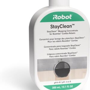iRobot – Pièce de rechange d’origine – Concentré de nettoyage StayClean™ 300ml pour sols durs iRobot® pour les robots Roomba® 405/505 / 705 & 706