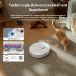 Roborock QV 35A, robot aspirateur laveur avec station bien automatise