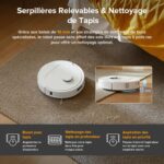 Roborock QV 35A, robot aspirateur laveur avec station bien automatise