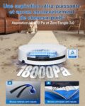 ECOVACS DEEBOT T80 Omni, robot aspirateur laveur centre sur le lavage