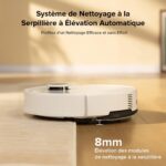 Roborock Q10 S5, robot aspirateur laveur taillé pour les sols mixtes