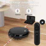 Yigars 2026, robot aspirateur laveur compact pour poils d’animaux