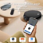 Yigars 2026, robot aspirateur laveur compact pour poils d’animaux