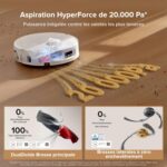 Roborock Qrevo Curv 2 Flow, robot aspirateur laveur très autonome