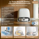 Roborock Qrevo Curv 2 Flow, robot aspirateur laveur très autonome