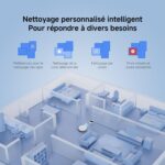 XIAOMI S40C, robot aspirateur laveur efficace sur sols durs et tapis