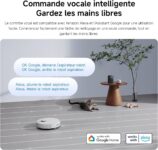 XIAOMI S40C, robot aspirateur laveur efficace sur sols durs et tapis