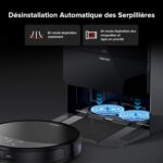 Roborock Saros 10R, robot aspirateur laveur avec station bien autonome
