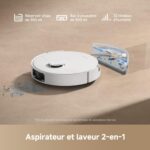 Dreame D20 Pro Plus, robot aspirateur laveur avec station pour animaux