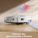 Dreame D20 Pro Plus, robot aspirateur laveur avec station pour animaux