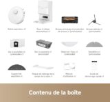 Dreame D20 Pro Plus, robot aspirateur laveur avec station pour animaux