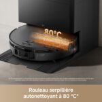 Mova S70 robot aspirateur laveur avec station axe sur le lavage