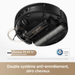 Mova S70 robot aspirateur laveur avec station axe sur le lavage