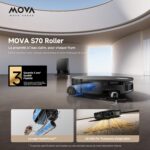 Mova S70 robot aspirateur laveur avec station axe sur le lavage