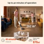 Roborock F25 GT, robot aspirateur laveur axe sur le lavage automatise