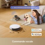 Mova M1, robot aspirateur laveur compact pour sols durs et tapis