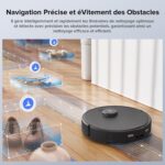 Roborock Qrevo Edge S5A, robot aspirateur laveur à eau chaude autonome