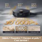 Dreame Aqua10 Roller, robot aspirateur laveur a l&rsquo;entretien automatise