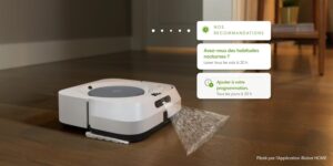 iRobot Braava Jet m6, robot aspirateur laveur pour grands espaces