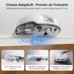 Roborock Qrevo Curv 2 Pro, robot aspirateur laveur avec station discret