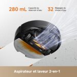 Dreame D20 Air Plus, robot aspirateur laveur avec station sans entretien