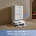 Mova E40 Ultra, robot aspirateur laveur avec station tres autonome