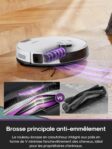 EUREKA E20 Evo Plus, robot aspirateur laveur avec station pour tapis